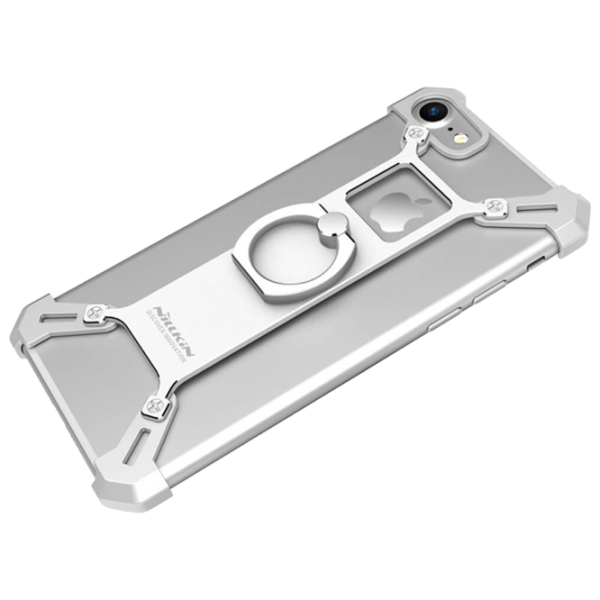 Husă pentru smartphone Apple iPhone 7/ 8/ SE2 Nillkin/ Back/ Metal/ Silver photo 3