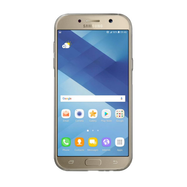 Husa Samsung Galaxy A3 (2017) Nillkin Flip Cover/ Leather/ Gold photo 2