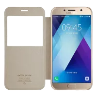 Чехол для смартфона Samsung Galaxy A5 (2017) Nillkin/ Flip Cover/ Кожа/ Золотой photo 3