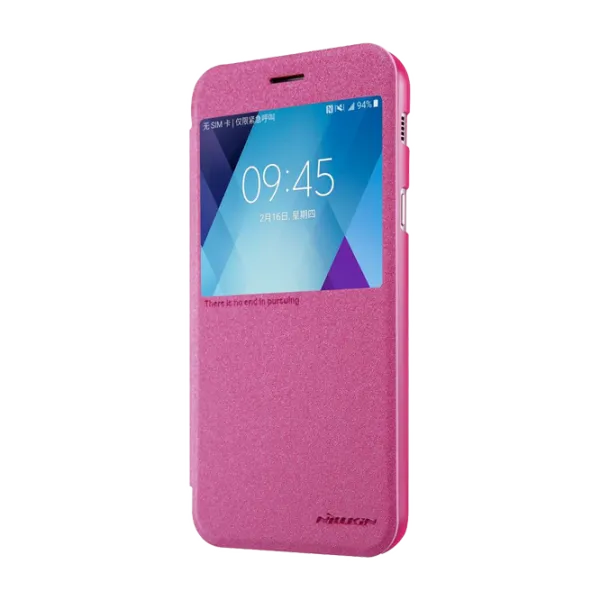 Чехол для смартфона Samsung Galaxy A5 (2017) Nillkin/ Flip Cover/ Кожа/ Красный photo 2