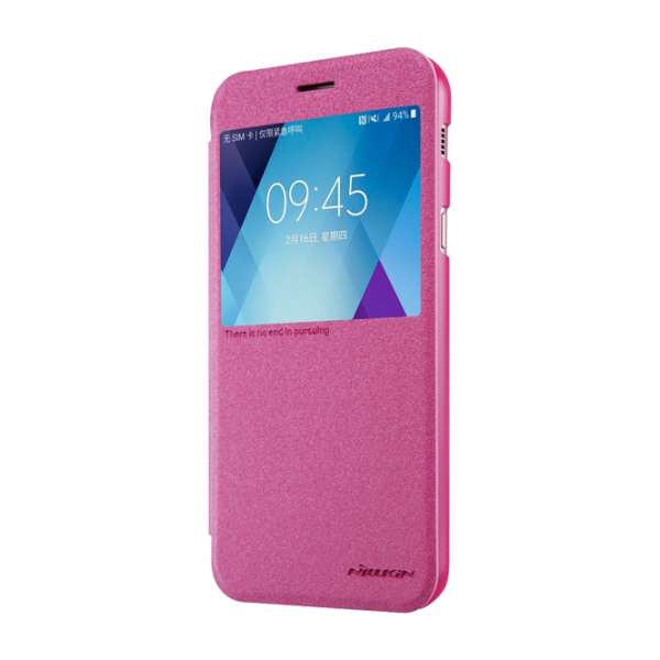 Чехол для смартфона Samsung Galaxy A5 (2017) Nillkin/ Flip Cover/ Кожа/ Красный photo 2