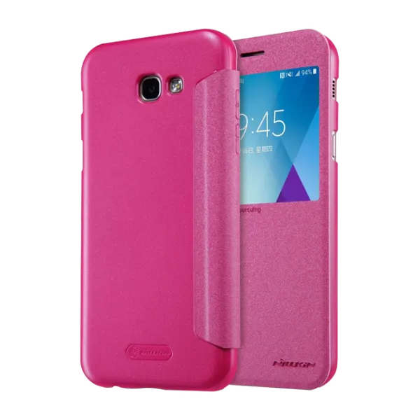 Чехол для смартфона Samsung Galaxy A5 (2017) Nillkin/ Flip Cover/ Кожа/ Красный photo 5