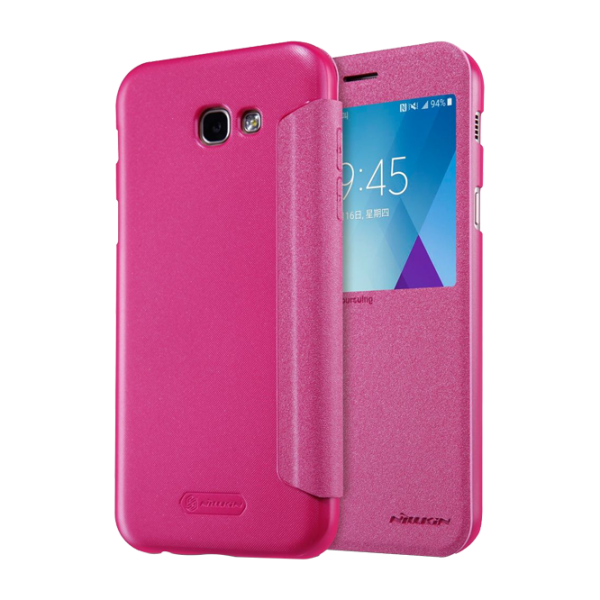 Чехол для смартфона Samsung Galaxy A5 (2017) Nillkin/ Flip Cover/ Кожа/ Красный photo 5
