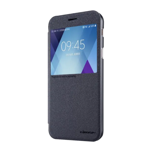 Чехол для смартфона Samsung Galaxy A5 (2017) Nillkin/ Flip Cover/ Кожа/ Черный photo 2