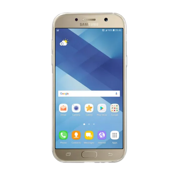 Husa Samsung Galaxy A7 (2017) Nillkin Back Ultra Thin/ TPU/ Transparent White photo 2