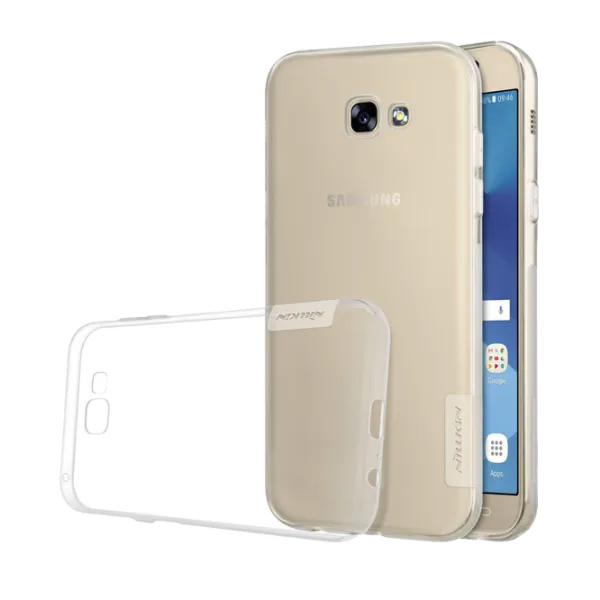 Husa Samsung Galaxy A7 (2017) Nillkin Back Ultra Thin/ TPU/ Transparent White photo 4
