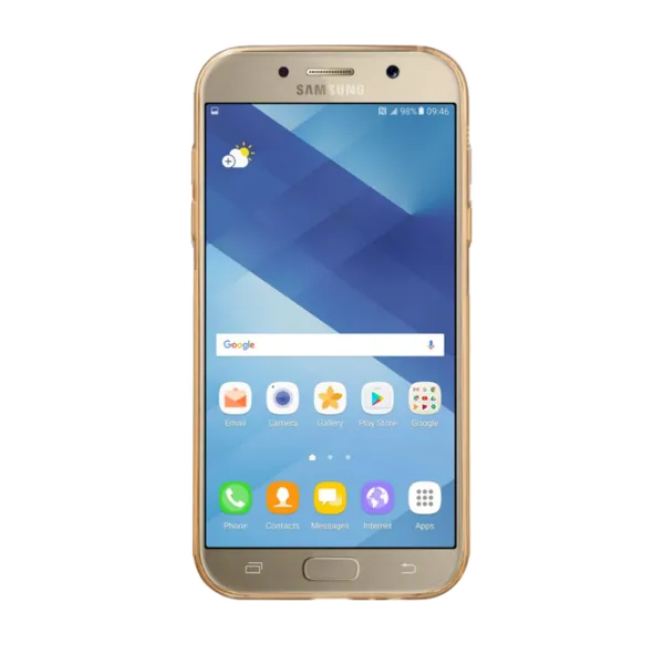 Husa Samsung Galaxy A7 (2017) Nillkin Back Ultra Thin/ TPU/ Brown photo 2