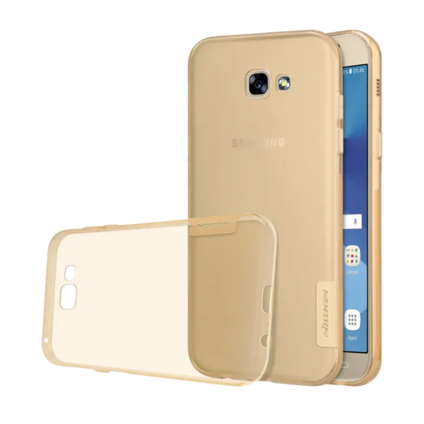 Husa Samsung Galaxy A7 (2017) Nillkin Back Ultra Thin/ TPU/ Brown photo 4