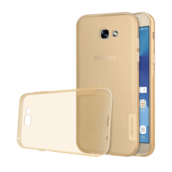 Husa Samsung Galaxy A7 (2017) Nillkin Back Ultra Thin/ TPU/ Brown photo 4