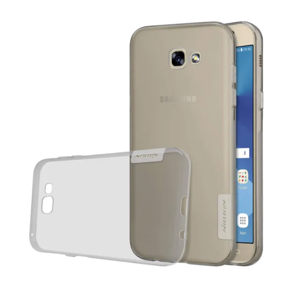 Husa Samsung Galaxy A7 (2017) Nillkin Back Ultra Thin/ TPU/ Gray photo 4