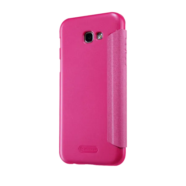 Husa Samsung Galaxy A7 (2017) Nillkin Flip Cover/ Leather/ Red photo 2