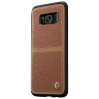 Husă pentru smartphone Samsung Galaxy S8 Plus Nillkin/ Back/ TPU/ PC/ Black Brown photo 2