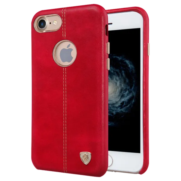 Чехол для смартфона Apple iPhone 7/ 8/ SE2 Nillkin/ Back/ PC/ PU/ Кожа/ Красный photo 3