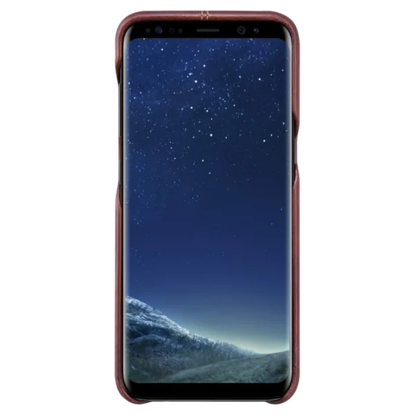 Husa Samsung Galaxy S8 Plus Nillkin Back/ PC/PU Leather/ Brown photo 2