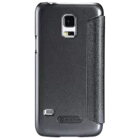 Чехол для смартфона Samsung Galaxy S5 Mini Nillkin/ Flip Cover/ Кожа/ Черный photo 2