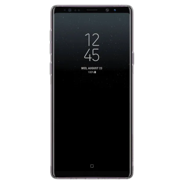 Husa Samsung Galaxy Note 9 Nillkin Back Ultra Thin/ TPU/ Transparent Gray photo 2