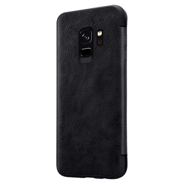Husa Samsung Galaxy S9 Nillkin Flip Cover/ Leather/ Black photo 3