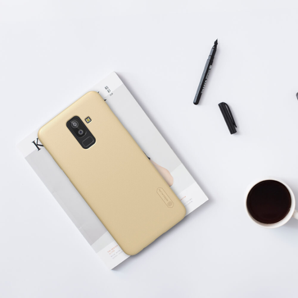 Husă pentru smartphone Samsung Galaxy J8 (2018) Nillkin/ Back/ PC/ Gold photo 5