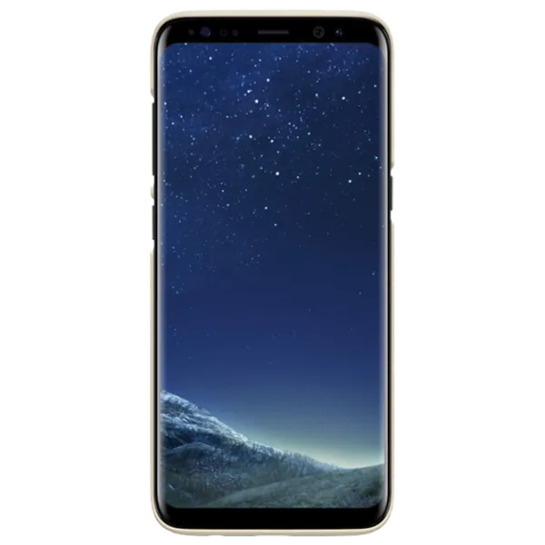 Husă pentru smartphone Samsung Galaxy S8 Plus Nillkin/ Back/ PC/ Gold photo 3