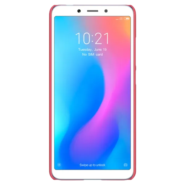 Husa Xiaomi Redmi 6A Nillkin Back/ PC/ Red photo 2