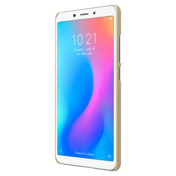 Husa Xiaomi Redmi 6A Nillkin Back/ PC/ Gold photo 4