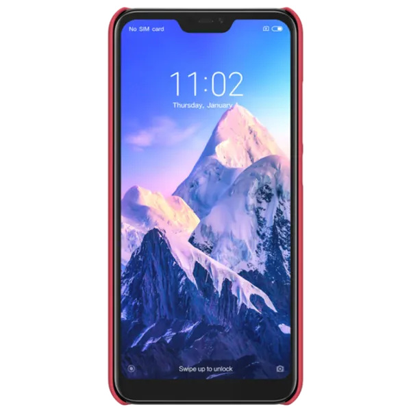 Husă pentru smartphone Xiaomi Mi A2 Lite Nillkin/ Back/ PC/ Red photo 2 Husă pentru smartphone Xiaomi Mi A2 Lite Nillkin/ Back/ PC/ Red photo 2