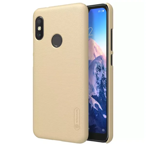Husă pentru smartphone Xiaomi Mi A2 Lite Nillkin/ Back/ PC/ Gold photo 5 Husă pentru smartphone Xiaomi Mi A2 Lite Nillkin/ Back/ PC/ Gold photo 5