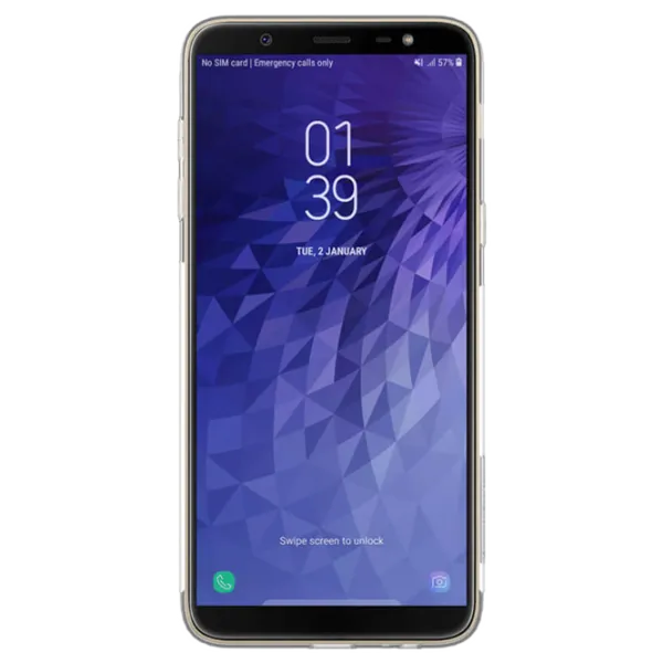 Чехол для смартфона Samsung Galaxy J8 (2018) Nillkin/ Back Ultra Thin/ TPU/ Белый Прозрачный photo 2