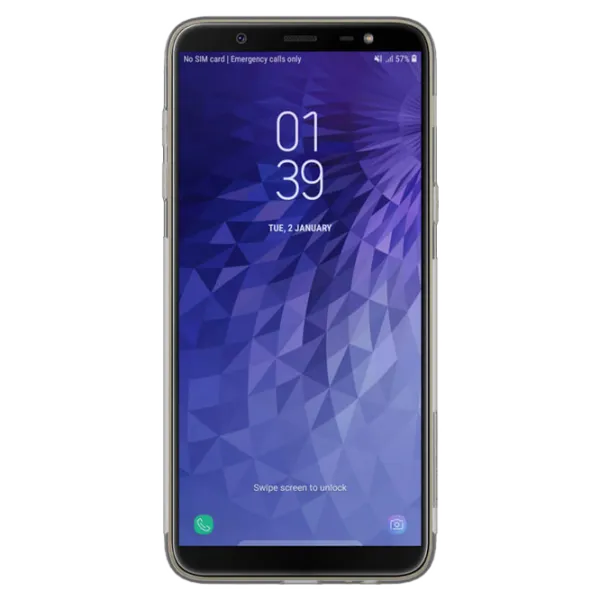 Husa Samsung Galaxy J8 (2018) Nillkin Back Ultra Thin/ TPU/ Transparent Gray photo 2