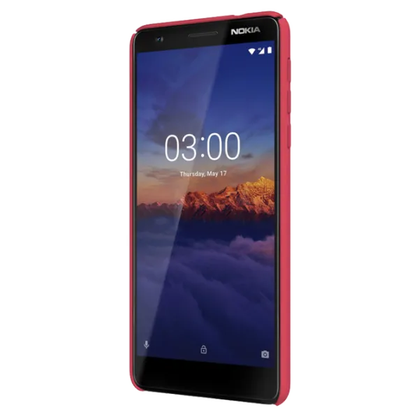 Husă pentru smartphone Nokia 3.1 Nillkin/ Back/ PC/ Red photo 3