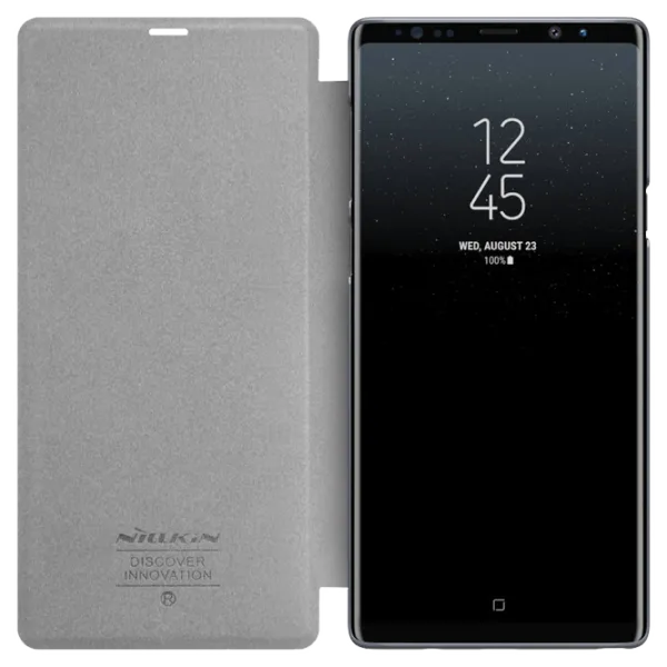 Чехол для смартфона Samsung Galaxy Note 9 Nillkin/ Flip Cover/ Кожа/ Черный photo 5