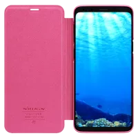 Чехол для смартфона Samsung Galaxy S9 Nillkin/ Flip Cover/ Кожа/ Красный photo 5