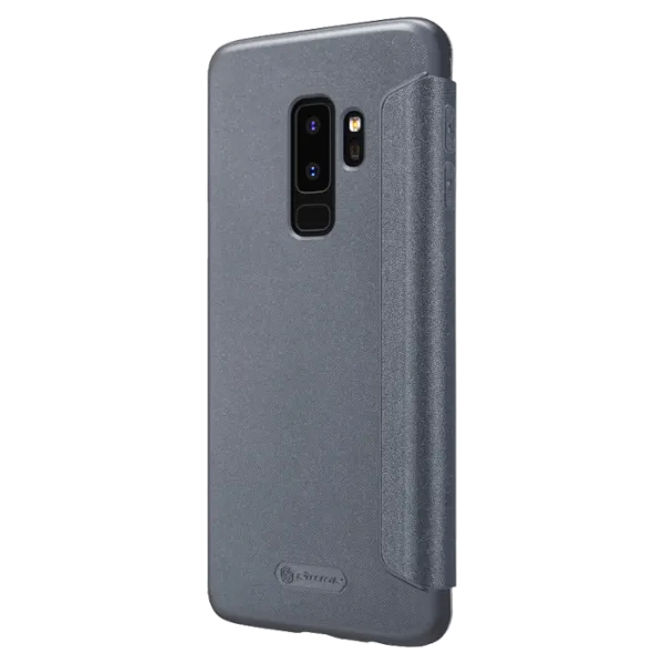 Husa Samsung Galaxy S9 Plus Nillkin Flip Cover/ Leather/ Black photo 4