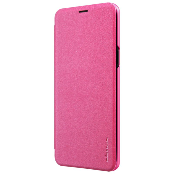 Чехол для смартфона Samsung Galaxy S9 Plus Nillkin/ Flip Cover/ Кожа/ Розовый photo 3