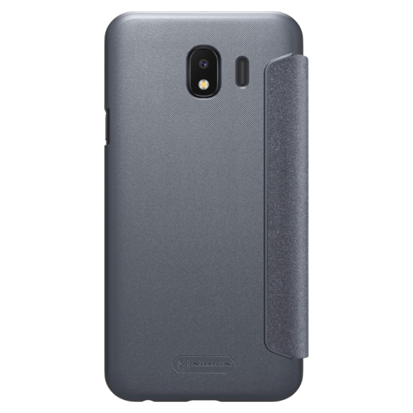 Husa Samsung Galaxy J4 Nillkin Flip Cover/ Leather/ Black photo 2