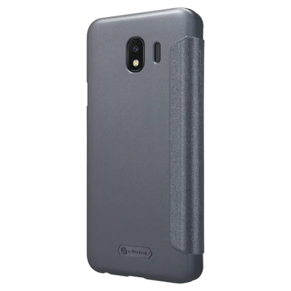 Husa Samsung Galaxy J4 Nillkin Flip Cover/ Leather/ Black photo 4
