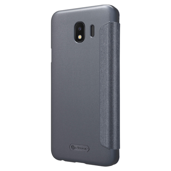 Husa Samsung Galaxy J4 Nillkin Flip Cover/ Leather/ Black photo 4