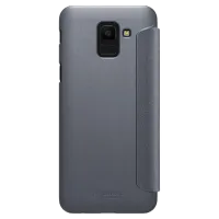 Чехол для смартфона Samsung Galaxy J6 (2018) Nillkin/ Flip Cover/ Экокожа/ Черный photo 3