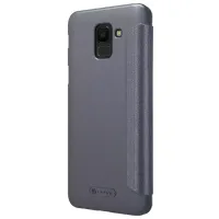 Чехол для смартфона Samsung Galaxy J6 (2018) Nillkin/ Flip Cover/ Экокожа/ Черный photo 4