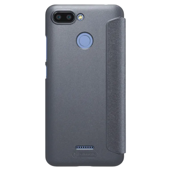 Husa Xiaomi Redmi 6 Nillkin Flip Cover/ Leather/ Black photo 2