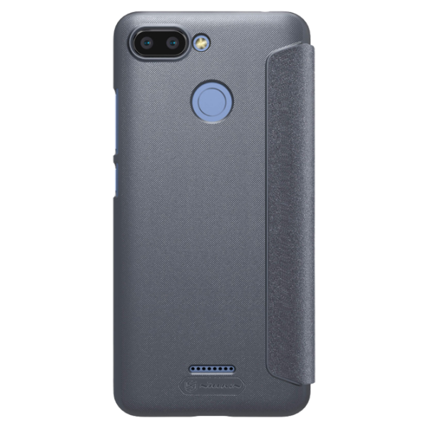 Husa Xiaomi Redmi 6 Nillkin Flip Cover/ Leather/ Black photo 2