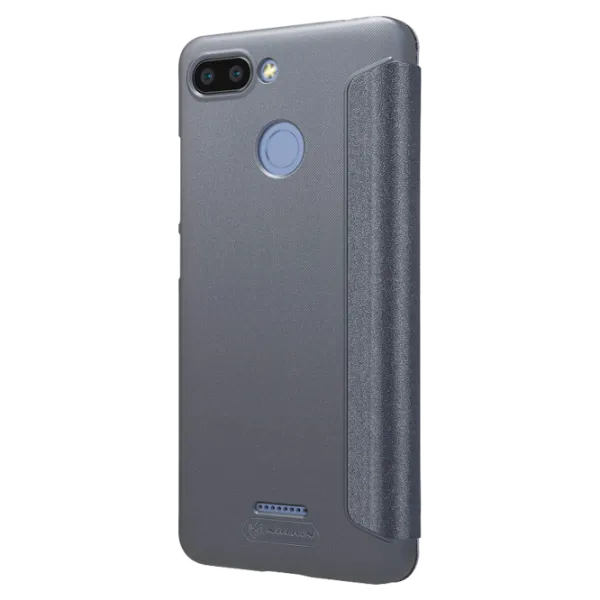 Husa Xiaomi Redmi 6 Nillkin Flip Cover/ Leather/ Black photo 3