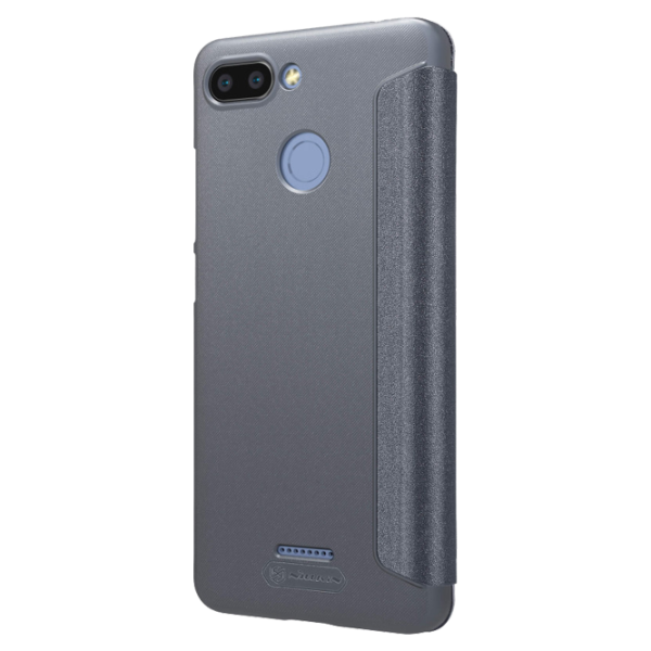 Husa Xiaomi Redmi 6 Nillkin Flip Cover/ Leather/ Black photo 3