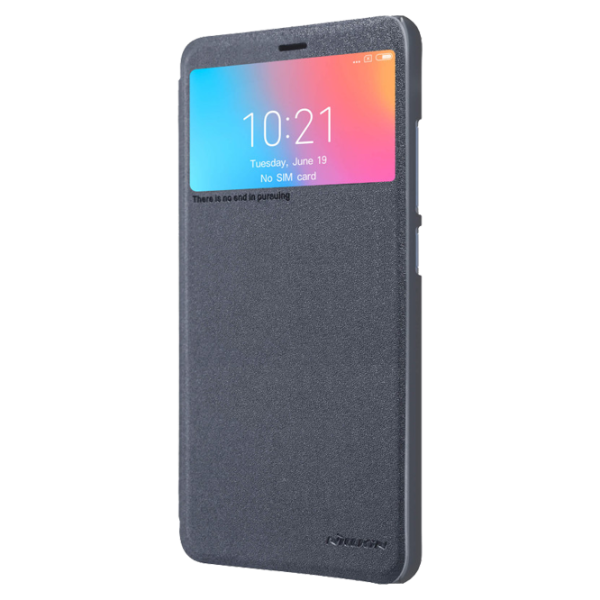 Husa Xiaomi Redmi 6 Nillkin Flip Cover/ Leather/ Black photo 4