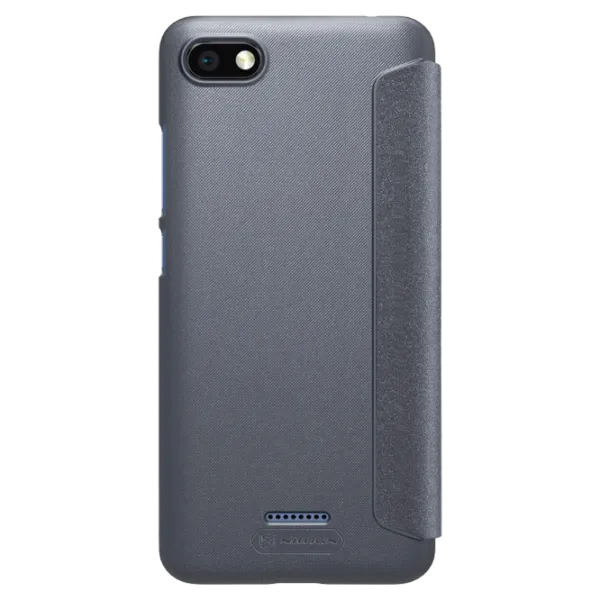 Husă pentru smartphone Xiaomi Redmi 6A Nillkin/ Flip Cover/ Piele/ Black photo 2 Husă pentru smartphone Xiaomi Redmi 6A Nillkin/ Flip Cover/ Piele/ Black photo 2