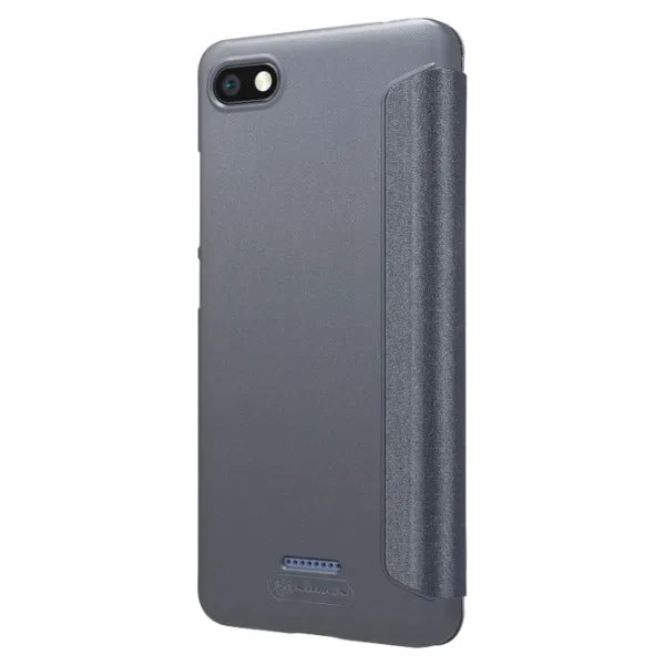 Husă pentru smartphone Xiaomi Redmi 6A Nillkin/ Flip Cover/ Piele/ Black photo 3 Husă pentru smartphone Xiaomi Redmi 6A Nillkin/ Flip Cover/ Piele/ Black photo 3