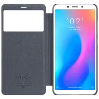 Husă pentru smartphone Xiaomi Redmi 6A Nillkin/ Flip Cover/ Piele/ Black photo 5