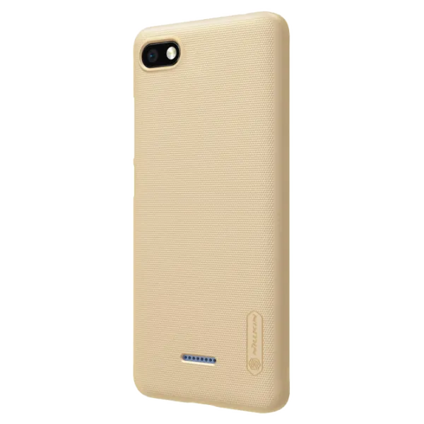 Чехол для смартфона Xiaomi Redmi 6A Nillkin/ Flip Cover/ Кожа/ Золотой photo 3 Чехол для смартфона Xiaomi Redmi 6A Nillkin/ Flip Cover/ Кожа/ Золотой photo 3
