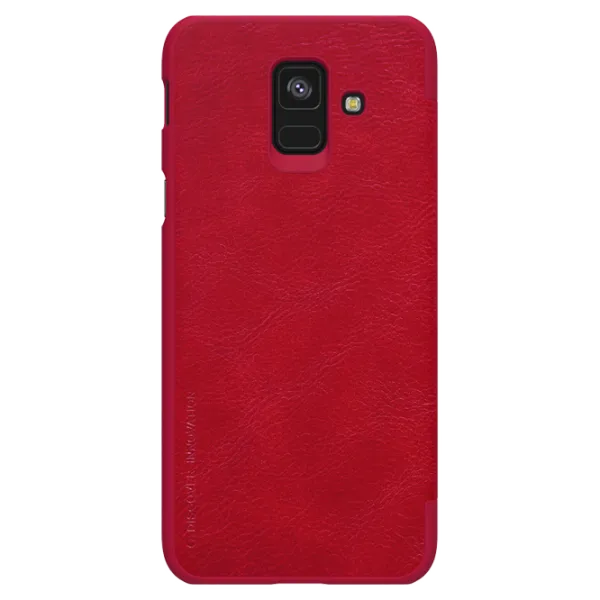 Husa Samsung Galaxy A6 (2018) Nillkin Flip Cover/ Leather/ Red photo 2