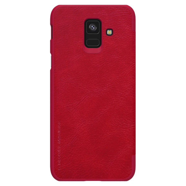 Husa Samsung Galaxy A6 (2018) Nillkin Flip Cover/ Leather/ Red photo 2
